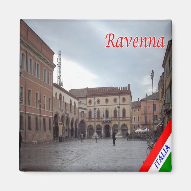 ERM015 RAVENNA, Emilia Romagna, Italy, Fridge Magnet (Front)