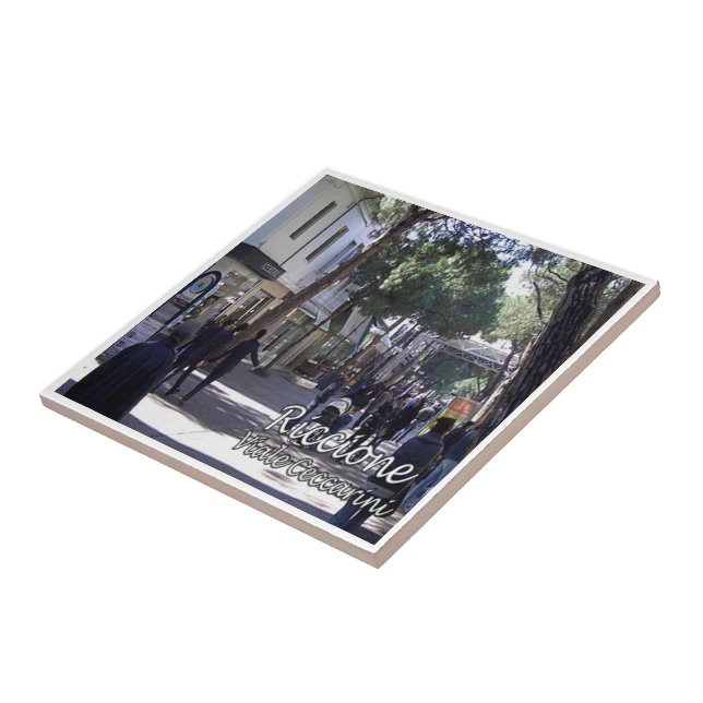 ERM018 Riccione, Viale Ceccarini, Italy, Tile (Side)