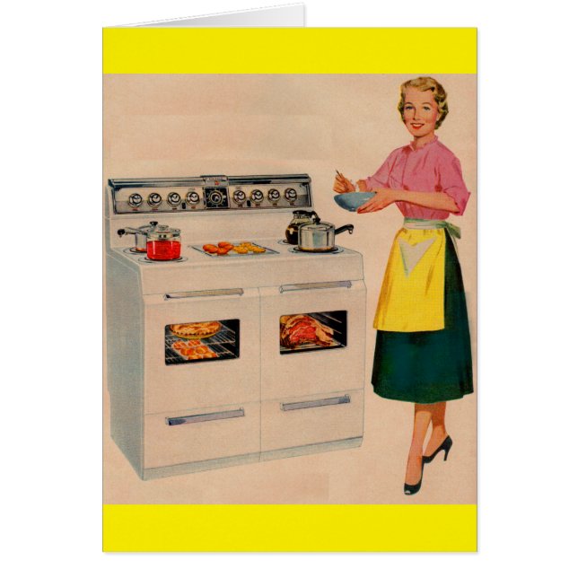 Erma and her double-barrelled oven (Front)