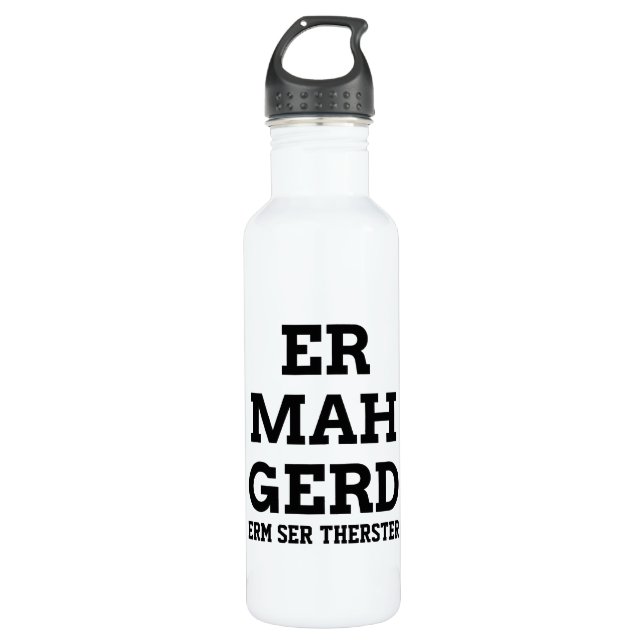 Ermahgerd 710 Ml Water Bottle (Front)