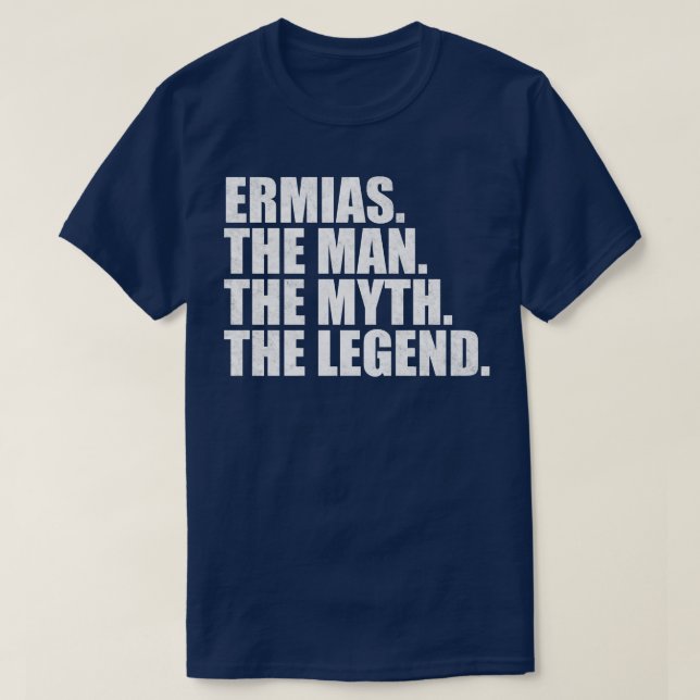 ErmiasErmias Name Ermias given name T-Shirt (Design Front)