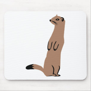 Ermine - Stoat - Weasel Mouse Mat
