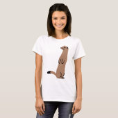 Ermine - Stoat - Weasel T-Shirt (Front Full)