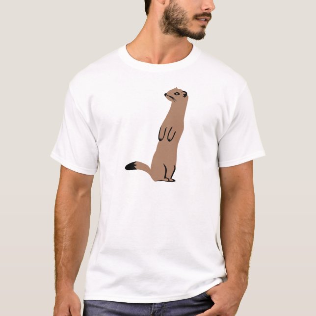 Ermine - Stoat - Weasel T-Shirt (Front)