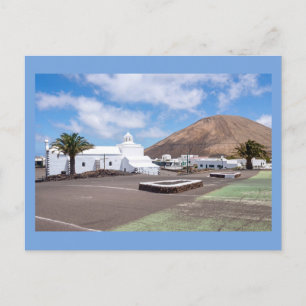 Ermita de los Dolores Church, Lanzarote Postcard