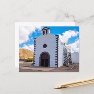 Ermita de los Dolores Church, Lanzarote Postcard