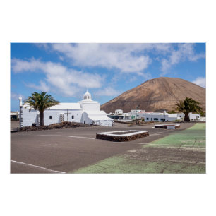 Ermita de los Dolores Church, Lanzarote Poster