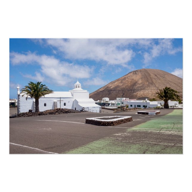Ermita de los Dolores Church, Lanzarote Poster (Front)