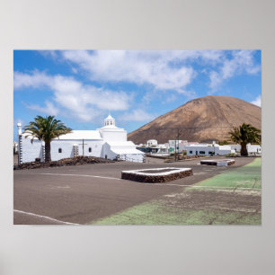 Ermita de los Dolores Church, Lanzarote Poster