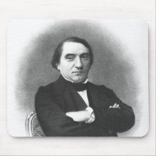 Ernest Renan after a photograph by Pierre Mouse Mat