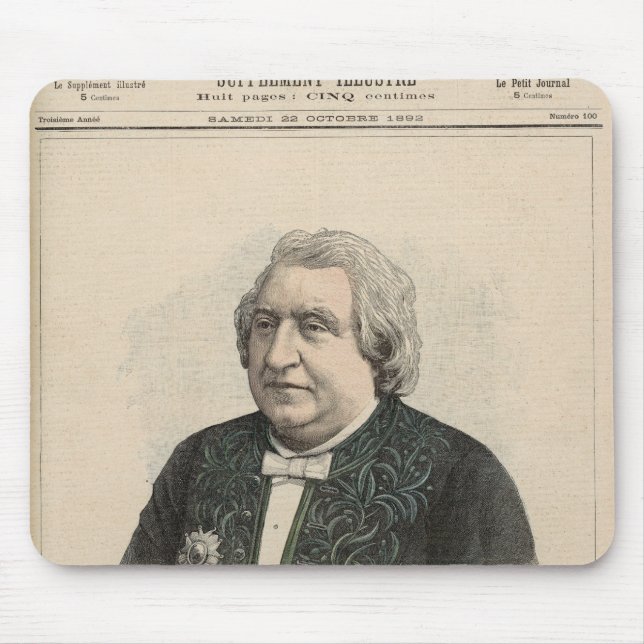 Ernest Renan Mouse Mat (Front)