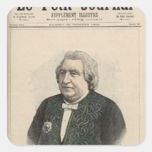 Ernest Renan Square Sticker
