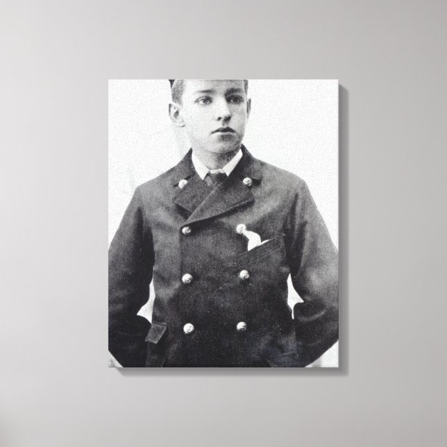 Ernest Shackleton Canvas Print (Front)