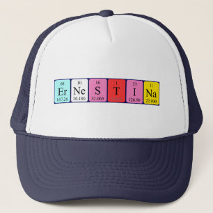 Ernestina periodic table name hat
