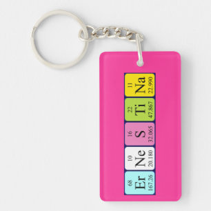 Ernestina periodic table name keyring