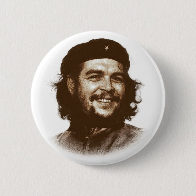 Ernesto Che Guevara Smile 6 Cm Round Badge (Front)