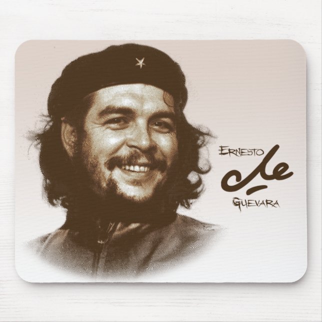 Ernesto Che Guevara Smile Mouse Mat (Front)