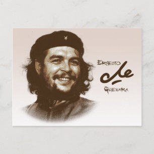 Ernesto Che Guevara Smile Postcard