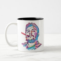 Ernesto Che Guevara Smoking Cigar