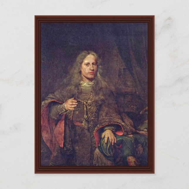 Ernestus Van Beveren (1660-1722) Postcard (Front)