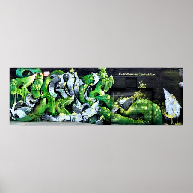 Erni vs. Cycle Battle Poster (Front)