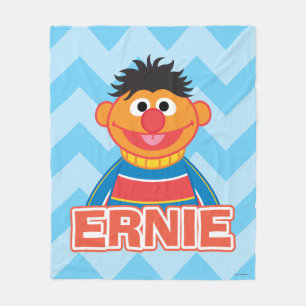 Ernie Classic Style Fleece Blanket