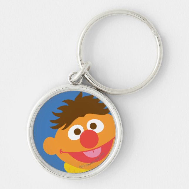 Ernie Face Key Ring (Front)