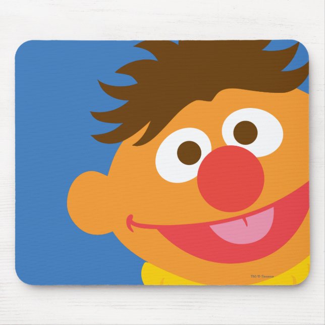 Ernie Face Mouse Mat (Front)