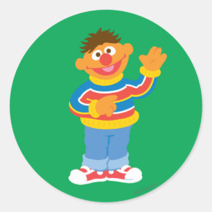 Ernie Graphic Classic Round Sticker