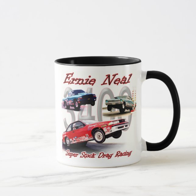 Ernie Neal - Drag Racing  Mug (Right)