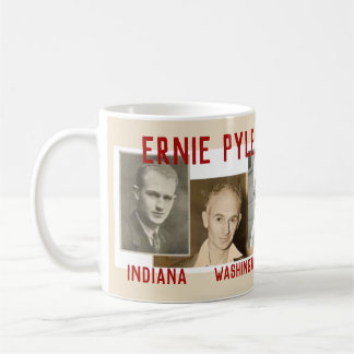 Ernie Pyle Coffee Mug Indiana WWII