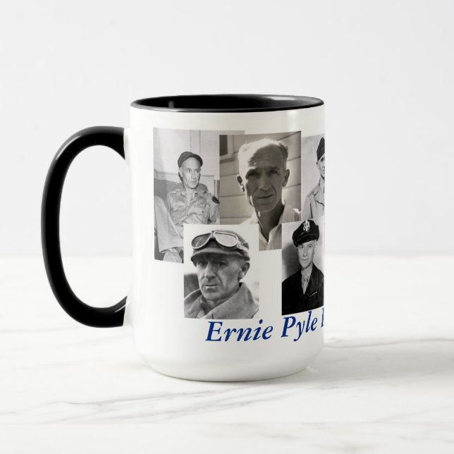 Ernie Pyle Legacy Foundation Coffee Mug (Left)