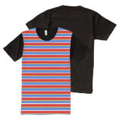 ernie stripes All-Over print T-Shirt (Front and Back)