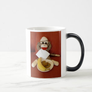 Ernie the Sock Monkey Morphing Mug