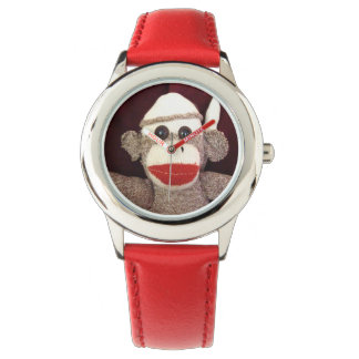 Ernie the Sock Monkey Wrist Watch