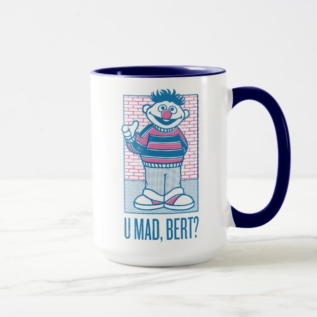 Ernie | U Mad, Bert? Mug (Right)