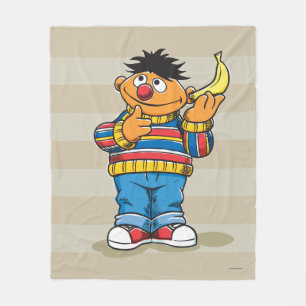 Ernie's Bananas Fleece Blanket