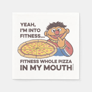 ErnieYeah, I'm into Fitness Napkin