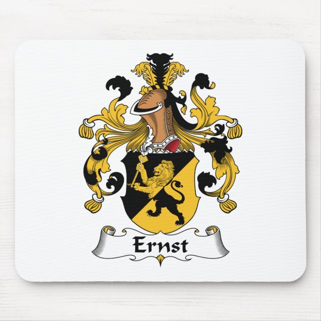 Ernst Family Crest Mouse Mat (Front)
