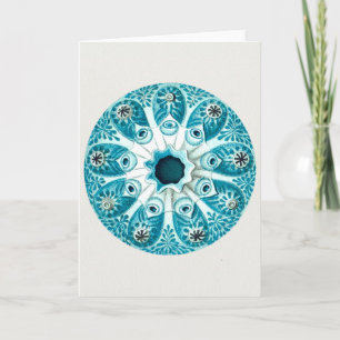 Ernst Haeckel Artforms Of Nature Greeting Card