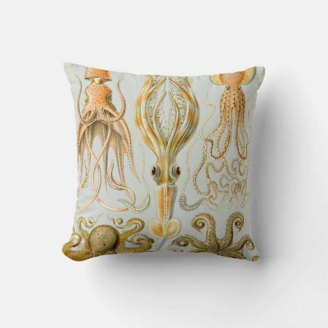 Ernst Haeckel’s Gamochonia Cushion (Front)