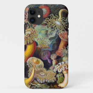 Ernst Haeckel Sea anemones iPhone 11 Case