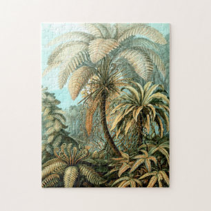 Ernst Haeckel's Filicinae (Tree Ferns) Jigsaw Puzz Jigsaw Puzzle