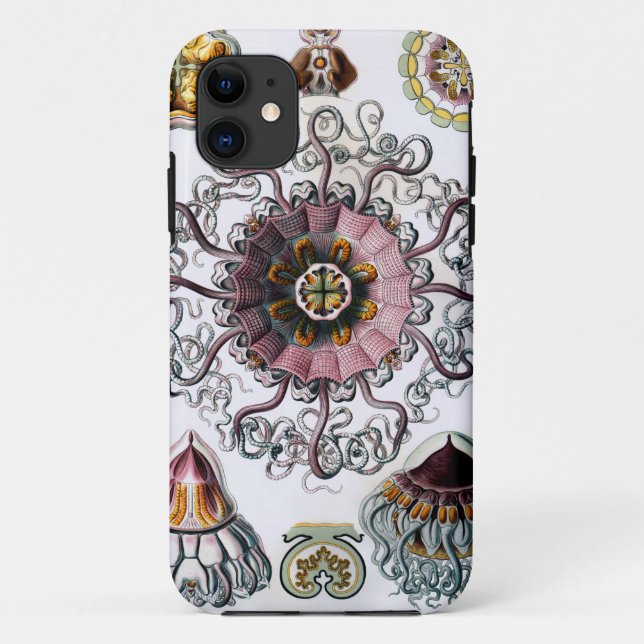 Ernst Haeckel's Peromedusae Case-Mate iPhone Case (Back)