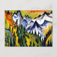 Ernst Kirchner - Berggipfel