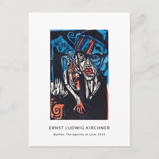 Ernst L. Kirchner - Beautiful Modern Art Postcard (Front)