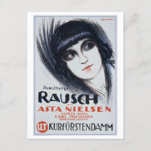 Ernst Lubitsch Rausch (Intoxication), 1919 Postcard