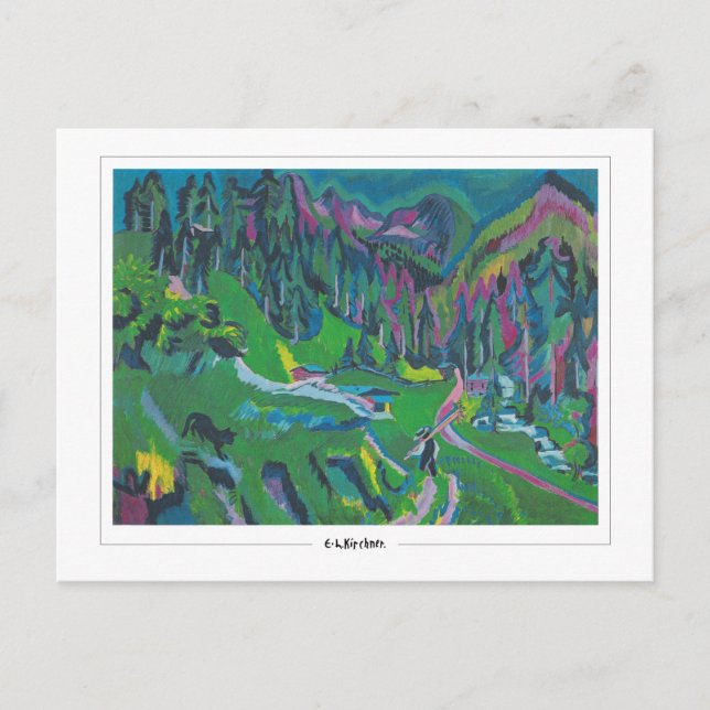 Ernst Ludwig Kirchner #160-2 - Fine Art Postcard (Front)