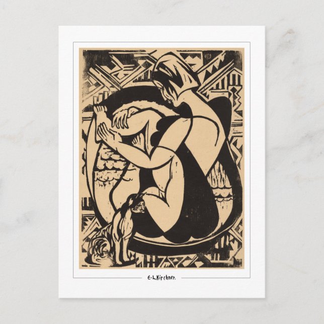 Ernst Ludwig Kirchner #203-2 - Fine Art Postcard (Front)