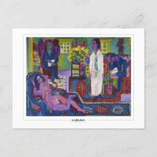 Ernst Ludwig Kirchner #205-2 - Fine Art Postcard